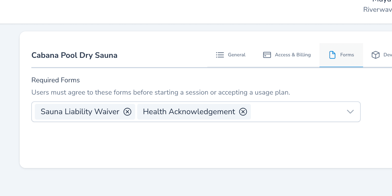 Forms & Waivers