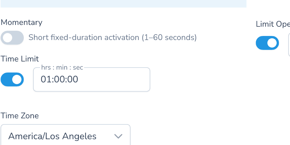 Time Limits